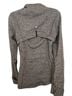 Lululemon Athletica Houndstooth Black Gray Track Jacket Size 10 - photo 2