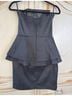 Cache Black Cocktail Dress Size 6 - photo 5