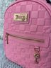 Juicy Couture 100% Polyvinyl Chloride Plaid Pink Backpack One size - photo 4