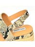 Steve Madden Snake Print Multi Color Sandals Size 8 - photo 5
