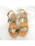 Steve Madden Snake Print Multi Color Sandals Size 8 - photo 4