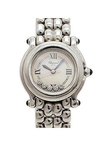 Chopard Chopard Happy Sport Diamond 27 8250-23 Ivory Dial Women's Watch (view 1)