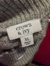 Crown & Ivy Gray Pullover Sweater Size XL - photo 3