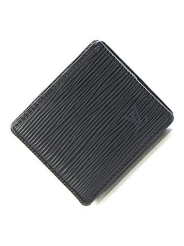Louis Vuitton Louis Vuitton Epi Portemonnaie Boite M63692 Noir Black Coin Purse for Men LOUIS VUITTON (view 1)