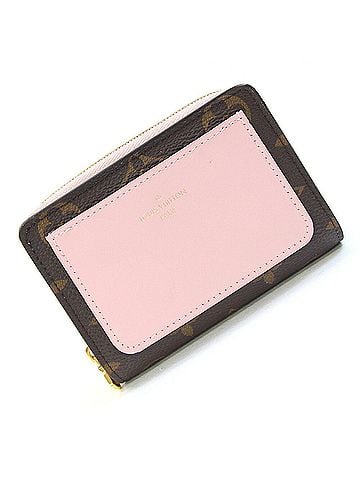 Louis Vuitton Louis Vuitton Bi-fold Wallet Monogram Portefeuille Lou M82378 Rose Ballerine Round Compact Women's LOUIS VUITTON (view 1)