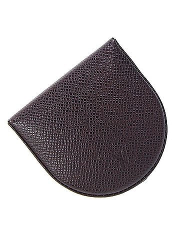 Louis Vuitton Louis Vuitton Taiga Portemonnaie Cuvette M300376 Acajou Coin Purse Compact Wallet for Men LOUIS VUITTON (view 1)