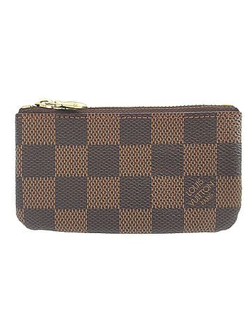Louis Vuitton Louis Vuitton Damier Pochette Clé N62658 Brown Wallet/Coin Case 0371 LOUIS VUITTON (view 1)