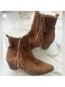 IRO 100% Suede Solid Brown Ankle Boots Size EU 37 - photo 12