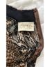 Cache Snake Print Brown Black Bodysuit Size M - photo 5