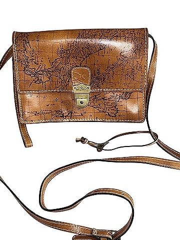 Patricia Nash Mapprint Convertible Crossbody Clutch Wristlet Bag Crossbody Bag (view 1)