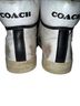 Coach White Black Sneakers Size 7 1/2 - photo 2
