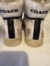 Coach White Black Sneakers Size 7 1/2 - photo 4