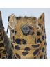 Ugg 100% Calf Hair Leopard Print Multi Color Ankle Boots Size 7 1/2 - photo 8
