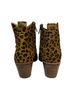 Ugg 100% Calf Hair Leopard Print Multi Color Ankle Boots Size 7 1/2 - photo 2