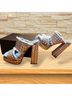 Azalea Wang Solid Blue Wedges Size 7 - photo 16