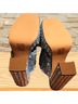 Azalea Wang Solid Blue Wedges Size 7 - photo 9