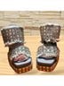 Azalea Wang Solid Blue Wedges Size 7 - photo 14