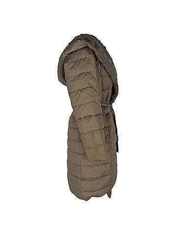 Max Mara 'S Max Mara Noveast Reversible Puffer Down Coat in Khaki Polyamide (view 2)