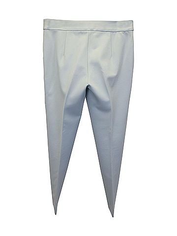 Max Mara Max Mara Cropped Trousers in Mint Viscose (view 2)