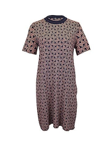 Max Mara Weekend Max Mara Lurex Knit Shift Dress in Multicolor Viscose (view 1)