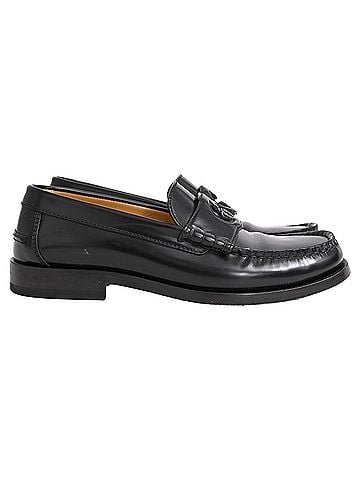 Gucci Gucci Interlocking G Logo in Black Leather (view 1)