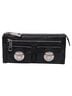 Marc Jacobs 100% Leather Black Marc Jacobs Multipocket Quilted Continental Wallet in Black Leather One size - photo 1