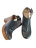 Free People 100% Leather Black Mule/Clog Size EU 38 - photo 1