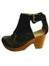 Free People 100% Leather Black Mule/Clog Size EU 38 - photo 7