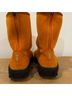 Lands' End Orange Black Boots Size 7 1/2 - photo 6
