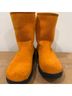Lands' End Orange Black Boots Size 7 1/2 - photo 4
