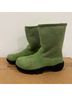 Lands' End Green Black Boots Size 7 1/2 - photo 8
