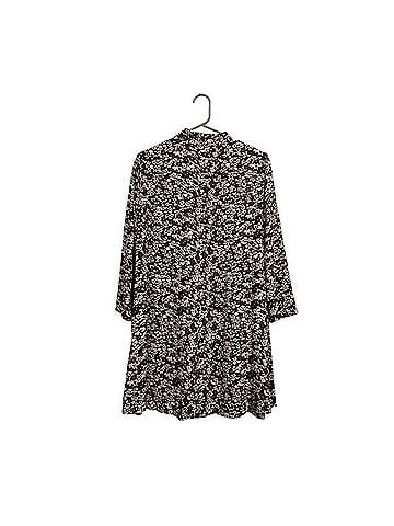 Ganni Floral Print Mock Neck Shift Dress Casual Dress (view 1)