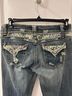 Miss Me Camo Blue Green Jeans Size 30 waist - photo 16