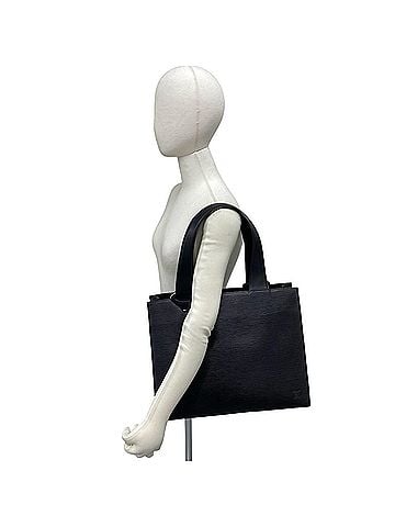 Louis Vuitton LOUIS VUITTON Vintage Gemmo Epi Leather Tote Bag Semi-Shoulder Noir 55138 (view 2)