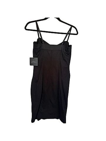 Robert Rodriguez Black Lingerie Sheath Cocktail Dress (view 2)