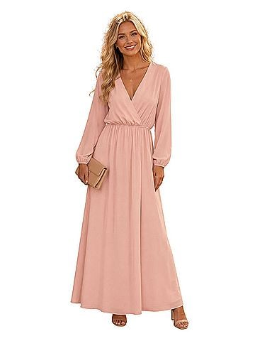 Lulus Ellen Blush Pink Cocktail Dress (view 1)