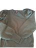 Aqua Cashmere Puff Sleeve Sweater Cashmere Pullover Sweater - photo 1