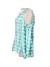 Lovestitch 100% Rayon Print Teal Tank Top Size M - photo 5