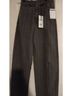 OAT 100% Cotton Stripes Gray Jeans Size 4 - photo 8
