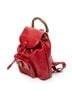Gucci Red Mini Bamboo Backpack One size - photo 3