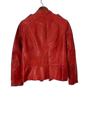 Black Rivet Leather Jacket (view 2)