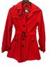 H&M Vibrant Red Belted Trench Coat Trenchcoat - photo 1