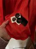 H&M Vibrant Red Belted Trench Coat Trenchcoat - photo 4