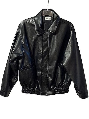 Barbie Faux Leather Jacket (view 1)