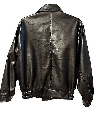Barbie Faux Leather Jacket (view 2)
