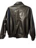 Barbie 100% Polyester Solid Black Faux Leather Jacket Size M - photo 2