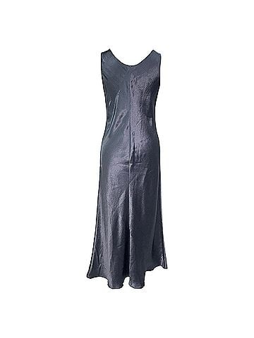 Max Mara Max Mara Leisure Talete Midi Dress in Navy Blue Acetate (view 2)