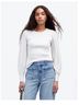 Madewell White Long Sleeve Blouse Size XS - photo 5