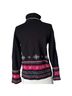 Hanna Andersson 100% Cotton Floral Multi Color Black Turtleneck Sweater Size S - photo 2