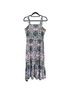 Sam Edelman Floral White Blue Casual Dress Size 4 - photo 1